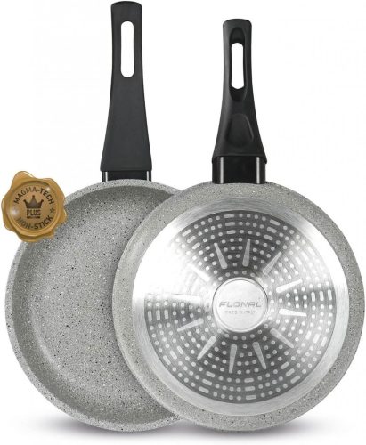 Tigaie pentru clatite Flonal Dura Induction, 25 cm, antiaderent Magma-Tech Plus, pentru toate plitele