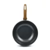 Wok Flonal Diversa, 28 cm, aluminiu forjat 100% reciclat, antiaderent pe baza de apa