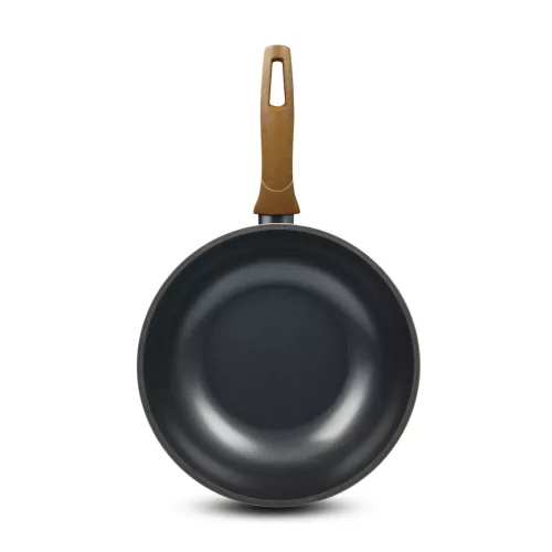 Wok Flonal Diversa, 28 cm, aluminiu forjat 100% reciclat, antiaderent pe baza de apa