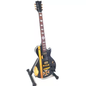   Miniatură chitară Indomini Metallica James Hetfield Iron Cross, 27,5 cm