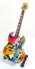 Miniatură chitara Indomini MGT-0765, Eric Clapton Fool, lemn de mahon, înălțime 27,5 cm, lățime 9 cm