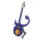 Miniatură chitara Indomini MGT-2349, in Prince style, lemn de mahon și plastic, înălțime 24,5 cm