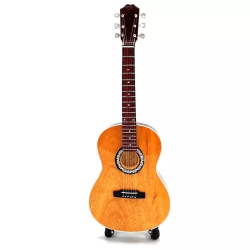 Miniatură chitara Indomini MGT-5920, classical, lemn de mahon, plastic și metal, stil clasic