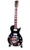 Miniatură chitara Indomini MGT-7856, Guns N'Roses Slash, lemn de mahon, plastic și metal, 27,5 x 9cm x 0,8 cm