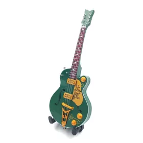   Miniatură chitara Indomini BMG-007, 15cm in Bono style, plastic și lemn, 15,5 x 6 x 0,4 cm