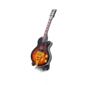   Miniatură chitara Indomini BMG-011, Elvis Presley Style 15cm, lemn de mahon, plastic și metal, 15,5 x 6 x 0,4 cm