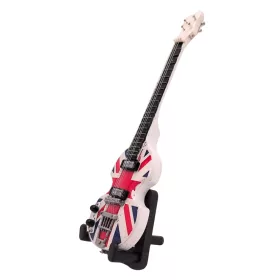   Miniatură chitara Indomini BMG-028, 15cm Paul McCartney style, lemn de mahon, 15,5 x 6 x 0,4 cm