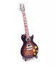 Miniatură chitară Indomini BMG-042, stil Slash, lemn de mahon, 15,5 cm