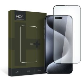   Folie de protectie Hofi Glass Pro+ pentru Apple iPhone 15 Pro Max Negru